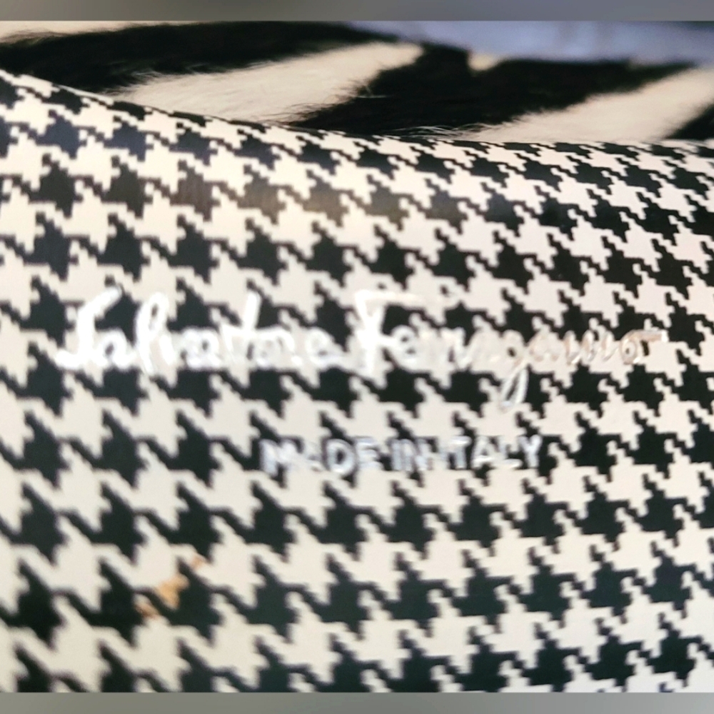 Salvatore Ferragamo Zebra Printed Calf hair Pumps - Picture 8 of 12